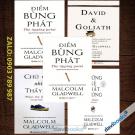 Combo Malcolm Gladwell: Điểm Bùng Phát (2000) + Những Kẻ Xuất Chúng + Trong Chớp Mắt (2005) + David  and Goliath + Chú Chó Nhìn Thấy Gì?