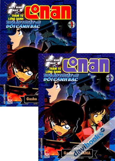 (Hoạt Hình Màu) Thám Tử Lừng Danh Conan Nhà Ảo Thuật Với Đôi Cánh Bạc (Bộ 2 Tập)