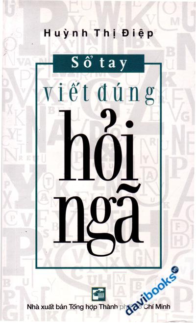 Sổ Tay Viết Đúng Hỏi Ngã