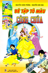 Bé Tập Tô Màu Công Chúa