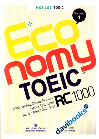 Economy TOEIC RC 1000 Volume 1
