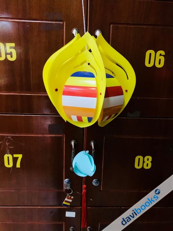 (ad10619) Lồng Đèn LD25 Vàng Cờ