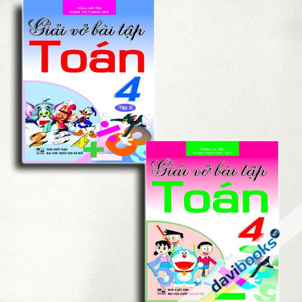 Combo Giải Vở Bài Tập Toán 4 (Bộ 2 Cuốn)