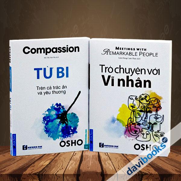 Combo Osho (2 Cuốn): Từ Bi + Trò Chuyện Với Vĩ Nhân