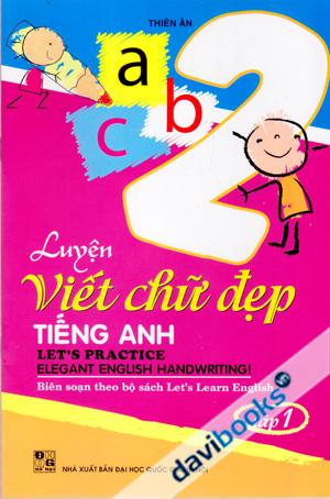 Luyện viết chữ đẹp Tiếng Anh 2 (Trọn Bộ 2 Tập)