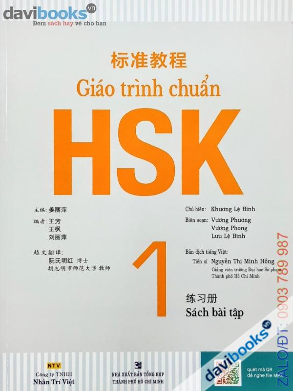 Giáo Trình Chuẩn HSK 1 Sách Bài Tập