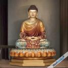 Tượng Phật Bằng Đồng - Cao 40 cm