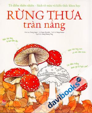 Tô Điểm Thiên Nhiên - Sách Tô Màu Và Kiến Thức Khoa Học Rừng Thưa Tràn Nắng