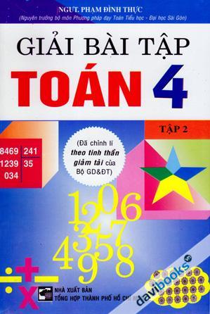 Giải Bài Tập Toán 4 Tập 2