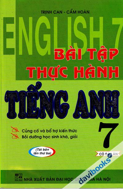 Bài Tập Thực Hành Tiếng Anh 7 (Có Đáp Án)