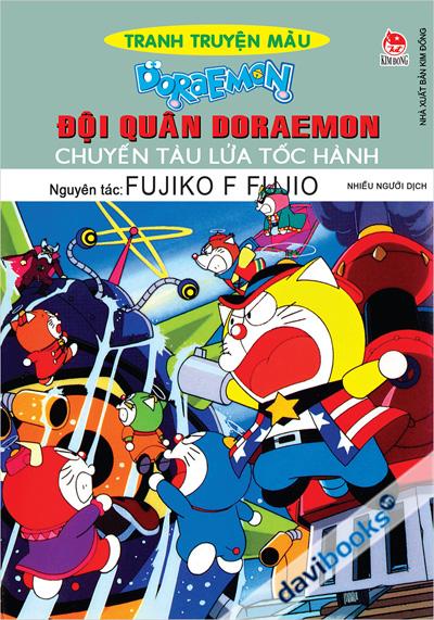 Tranh Truyện Màu Doraemon - Đội Quân Doraemon - Chuyến Tàu Lửa Tốc Hành