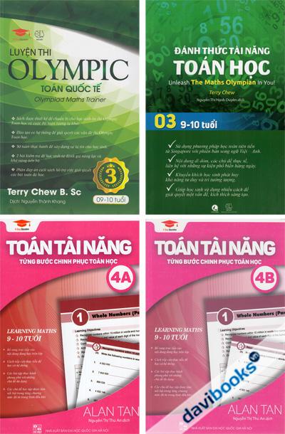 Combo Sách Toán Song Ngữ Singapore (9 – 11 tuổi) (4 Quyển)