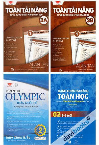 Combo Sách Toán Song Ngữ Singapore (8 – 10 tuổi) (4 Quyển)