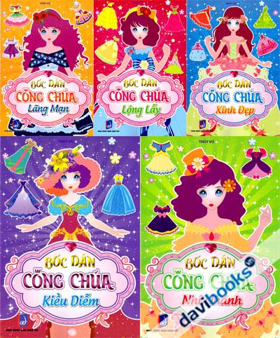 Bóc Dán Công Chúa (Bộ 5 Quyển)