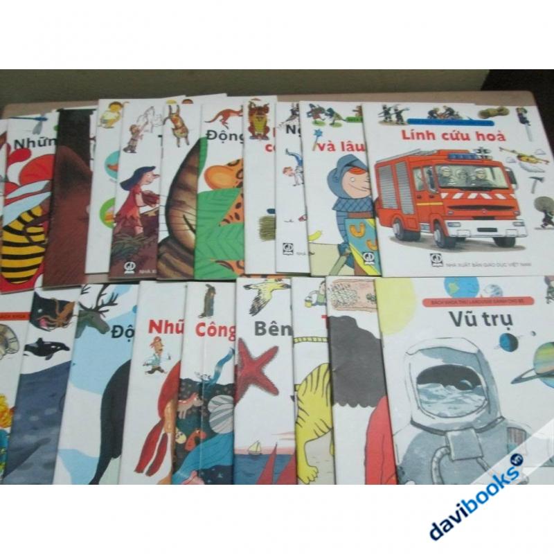 Bách Khoa Thư Larousse Dành Cho Trẻ Mầm Non Từ 2 - 6 tuổi (Bộ 24 Cuốn)