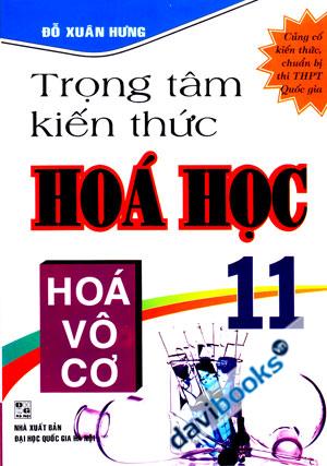 Trọng Tâm Kiến Thức Hóa Học 11 Hóa Vô Cơ