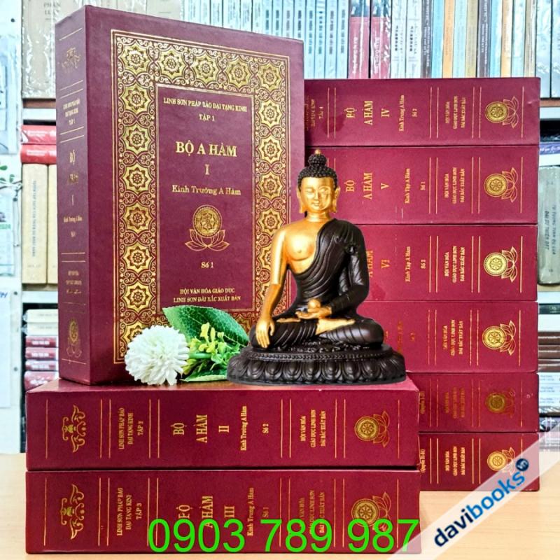 [Kinh Phật] Bộ A Hàm (Hộp 9 Cuốn) - Linh Sơn Pháp Bảo Đại Tạng Kinh Q.1-9/203