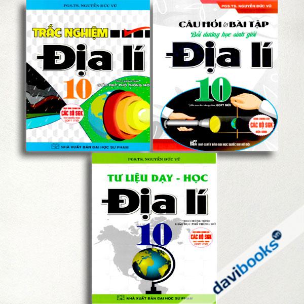 Combo Học Tốt Địa Lí Lớp 10  (Dùng Chung Cho Các Bộ SGK Theo Chương Trình GDPT Mới, Bộ 3 Cuốn)