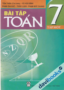 Bài tập toán 7 Tập 1
