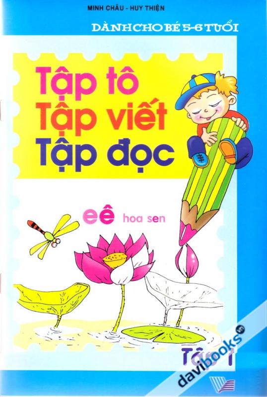 Tập Tô Tập Viết Tập Đọc Dành Cho Bé 5 6 Tuổi