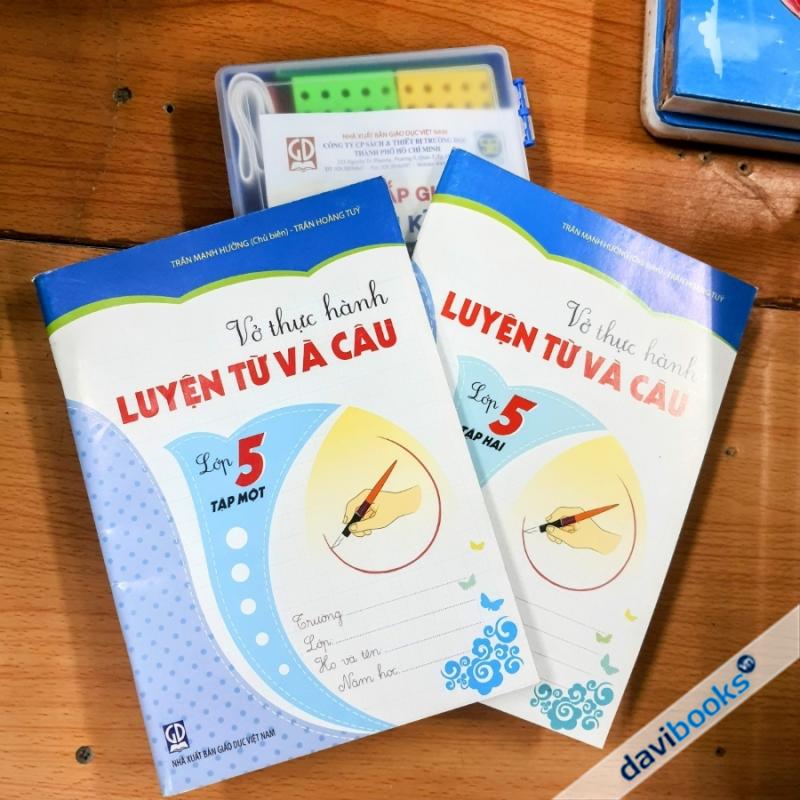 Combo 2Q Vở Thực Hành Luyện Từ Và Câu Lớp 5