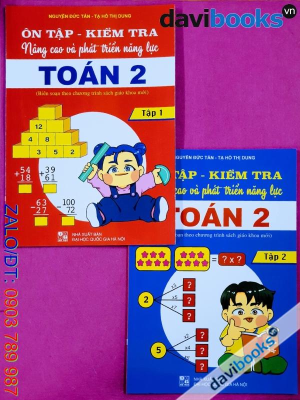 Combo 2Q: Ôn Tập Kiểm Tra Nâng Cao Và Phát Triển Năng Lực Toán 2 (Bộ SGK Hiện Hành)