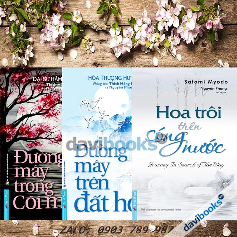 Combo Nguyên Phong: Đường Mây Trong Cõi Mộng + Đường Mây Trên Đất Hoa + Hoa Trôi Trên Sóng Nước (3 Cuốn)