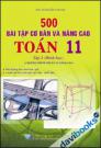 500 bài tập cơ bản và nâng cao Toán 11 Chương Trình Chuẩn Và Nâng Cao - Tập 2