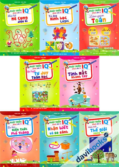 Phát Triển IQ Dành Cho Bé (Bộ 8 Quyển)