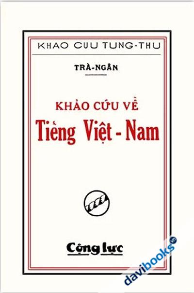 Khảo Cứu Về Tiếng Việt Nam