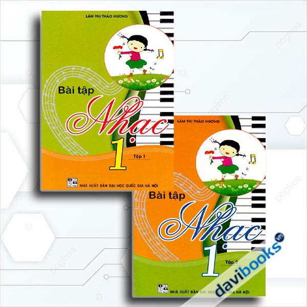 Combo Bài Tập Nhạc 1 (Theo Chương Trình Tiểu Học Mới, Bộ 2 Cuốn)