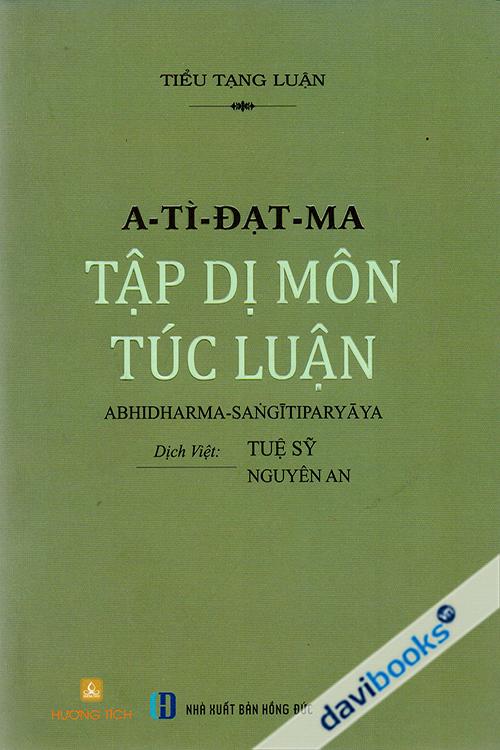 A Tì Đạt Ma Tập Dị Môn Túc Luận