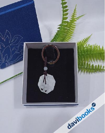 (ad6332) Móc Khóa Đá Myanmar