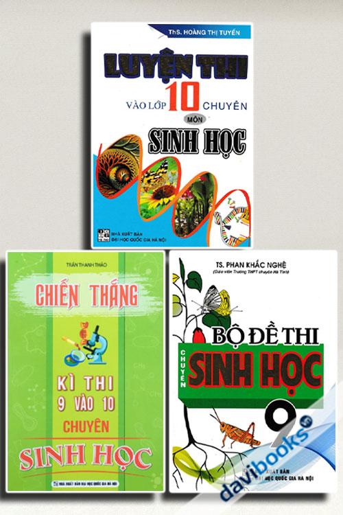 Combo Ôn Thi Chuyên Môn Sinh Học (Bộ 3 Cuốn)