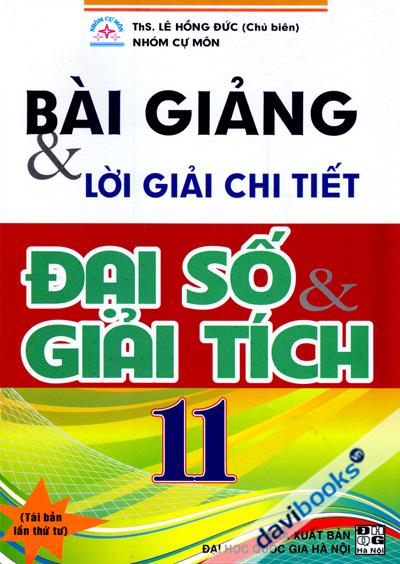 Bài Giảng Và Lời Giải Chi Tiết Đại Số Và Giải Tích 11