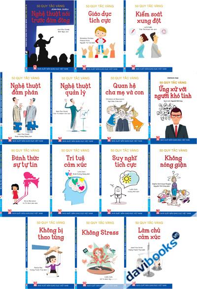 Sổ Tay Kỹ Năng Sống - 50 Quy Tắc Vàng (Bộ 14 quyển)