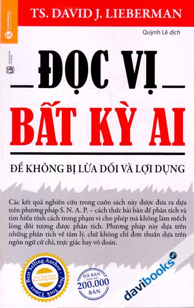 Đọc Vị Bất Kỳ Ai Để Không Bị Lừa Dối Và Lợi Dụng