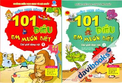 101 Điều Em Muốn Biết - Thế Giới Động Vật Thực Vật (Bộ 2 Cuốn)