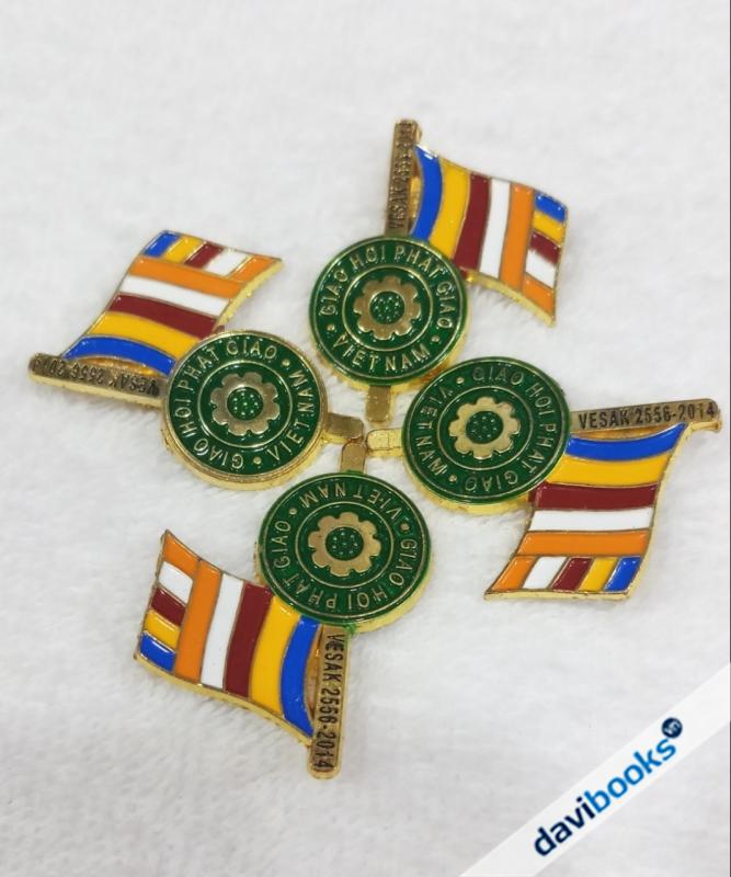 (ad11165) Cài Áo Kim Loại GHPGVN