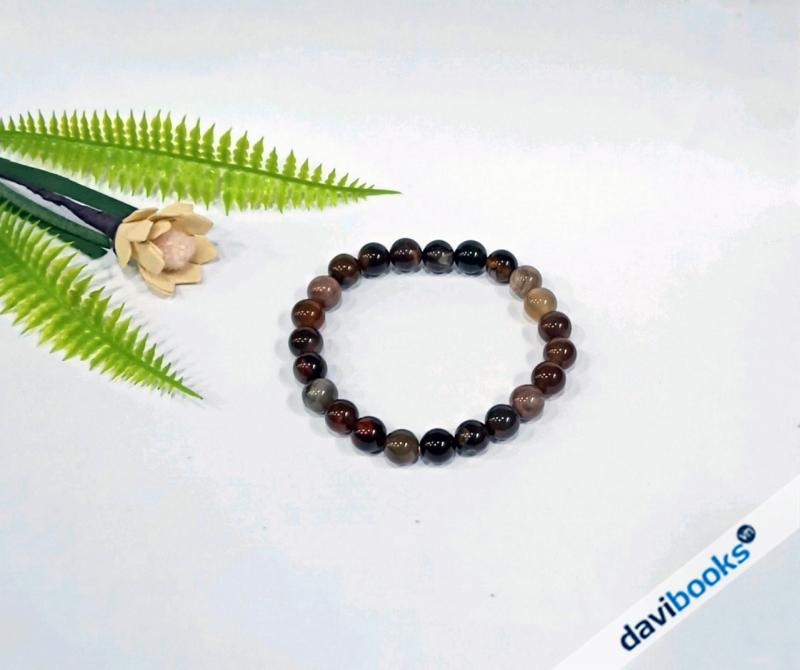 (ad7831) Vòng Tay Gỗ Hoá Thạch