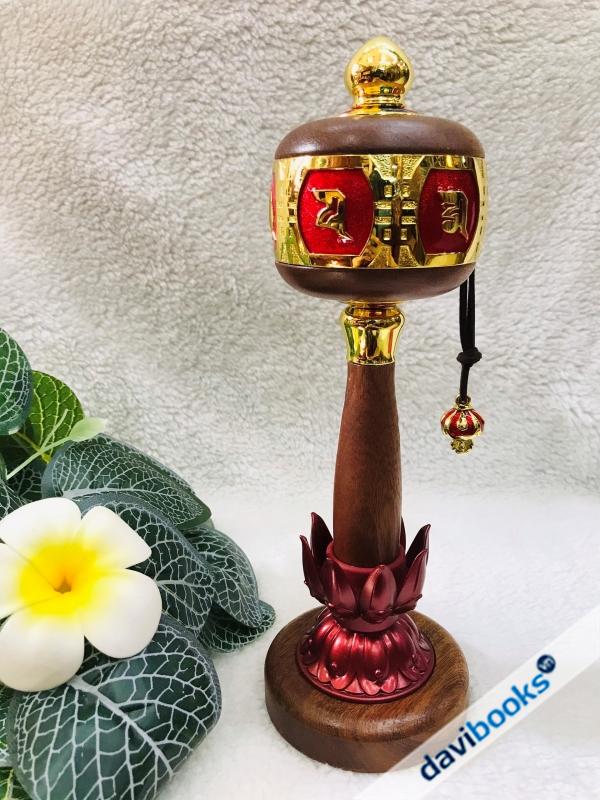 (ad10289) Kinh Luân Quay Tay Trung Đỏ
