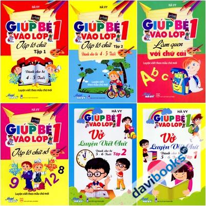 Giúp Bé Vào Lớp 1 (Bộ 8 Quyển)