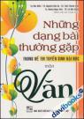 Những Dạng Bài Thường Gặp Trong Đề Thi Tuyển Sinh Đại Học Môn Văn