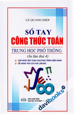 Sổ Tay Công Thức Toán Trung học Phổ Thông