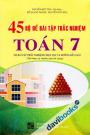 45 Bộ Đề Bài Tập Trắc Nghiệm Toán 7