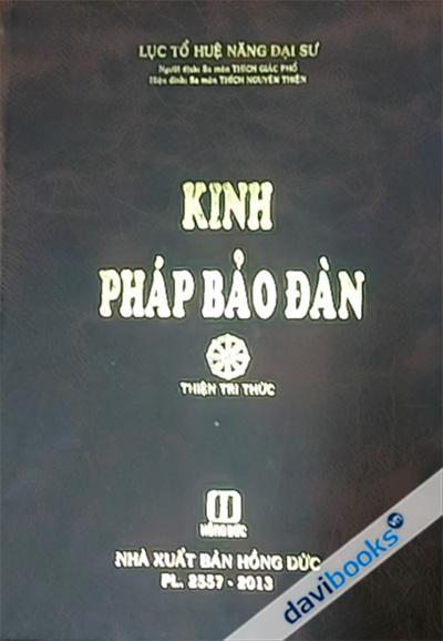 [Kinh Phật] Kinh Pháp Bảo Đàn (Thích Giác Phổ)