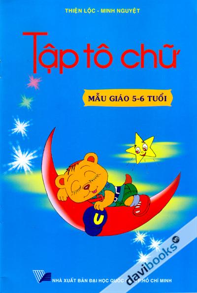 Tập Tô Chữ Mẫu Giáo 5-6 tuổi