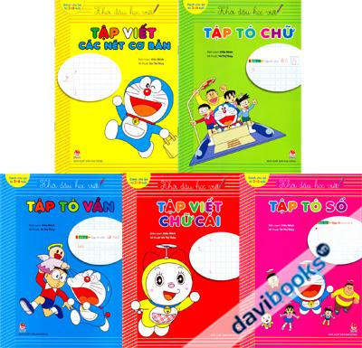 Khởi Đầu Học Viết - Dành Cho Bé Từ 3 - 6 Tuổi (5 Quyển)