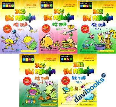365 Thí Nghiệm Kì Thú (Bộ 5 Cuốn)