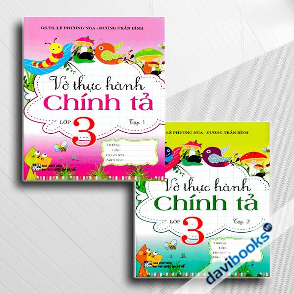 Combo Vở Thực Hành Chính Tả Lớp 3 (Bộ 2 Cuốn)